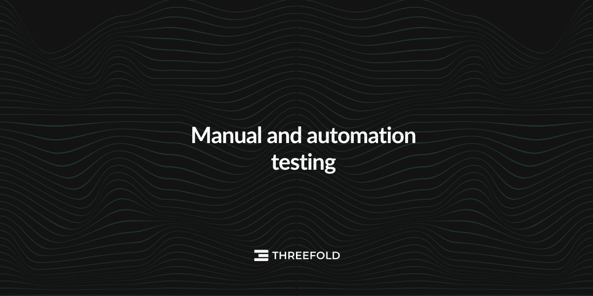 ThreeFold Grid Testing - Overview of Manual and Automation Testing Picture